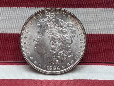 1884 Morgan Silver Dollar