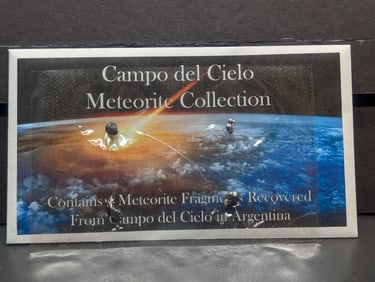 Collection of Meteorites from Campo del Cielo in Argentina - 4 Fragments