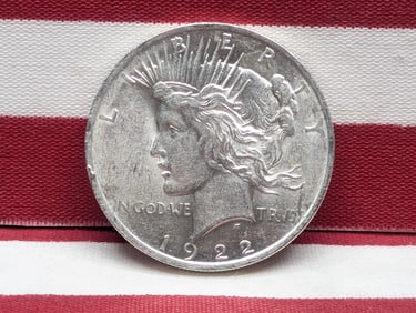 1922 Peace Silver Dollar **UNC**