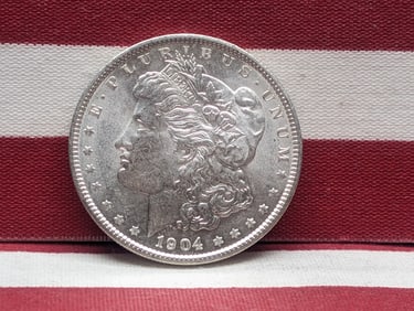 1904-P Morgan Silver Dollar **GEM BU**