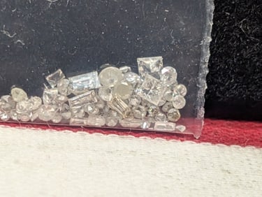 0.69 Ct. Diamond Investment Lot - WONDERFUL Mixed Shaped Diamonds!!