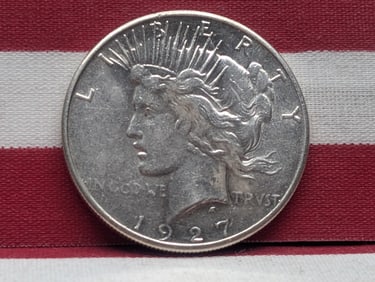 1927-S Peace Silver Dollar **NICE LUSTER**