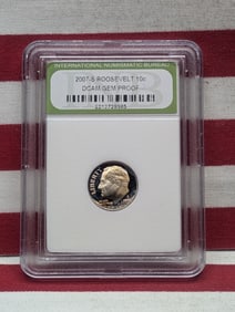 2007-S Roosevelt Dime - Slabbed INB. GEM PROOF DCAM