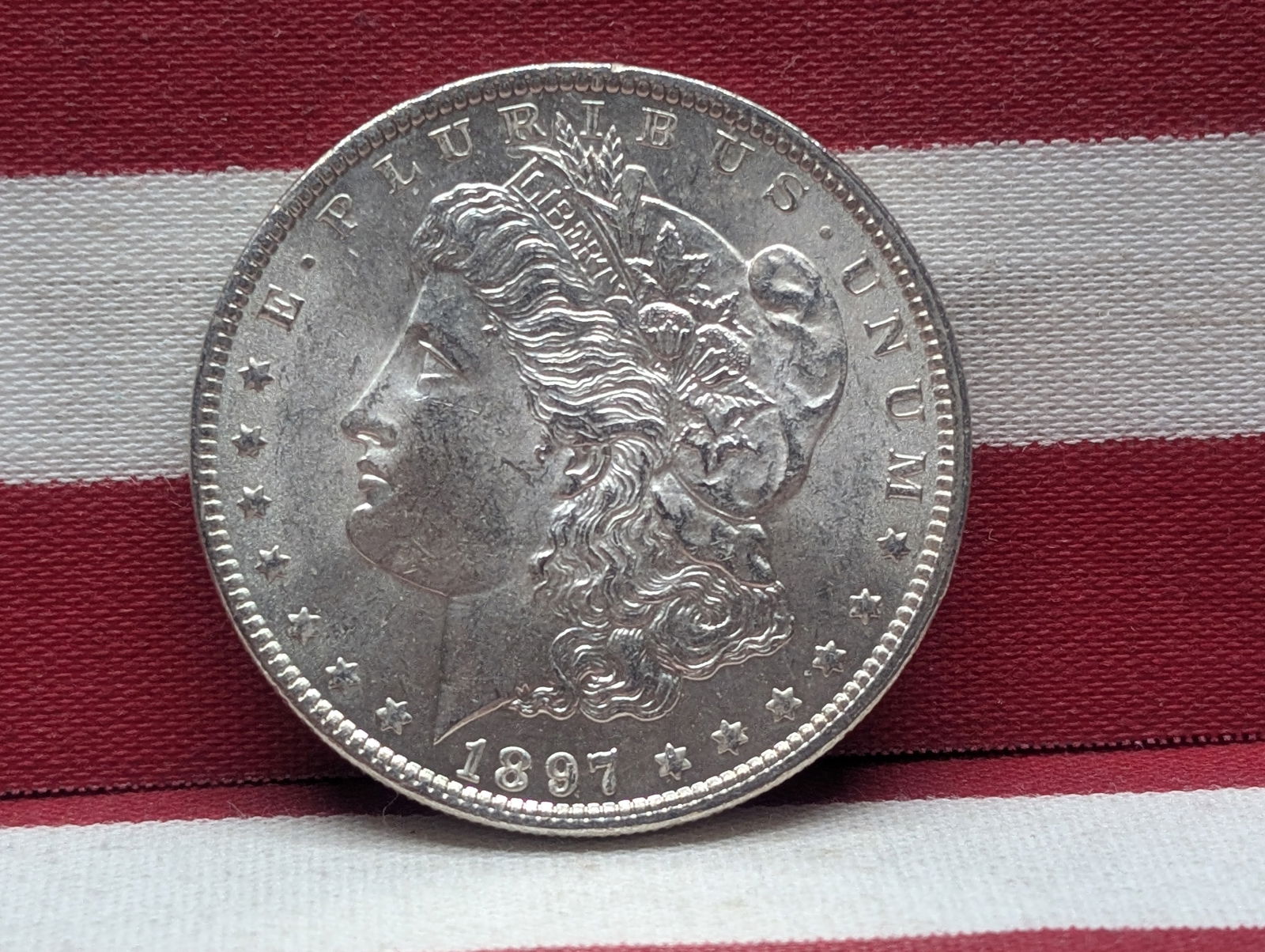 1897-P Morgan Silver Dollar **GEM BU** (1 of 2)