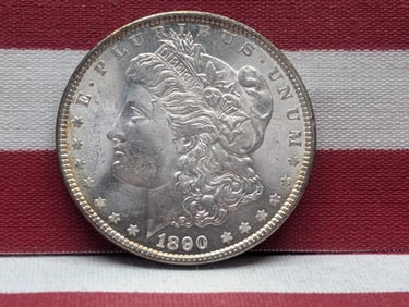 1890 Morgan Silver Dollar
