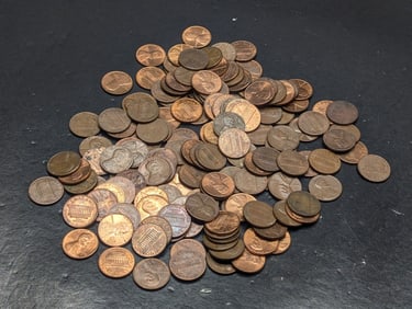 1 Lb. of 1981 & Earlier Copper Lincoln Memorial Cents