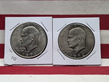 1971/1972 Ike Dollars