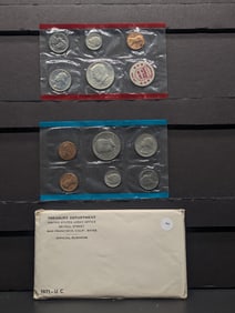 1971 P&D U.S. Uncirculated Coin Set In OGP