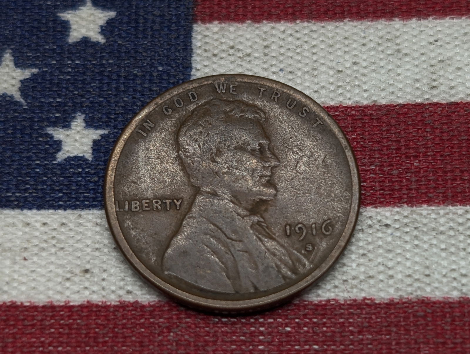 1916-S Lincoln Wheat Cent. Better Date (1 of 2)