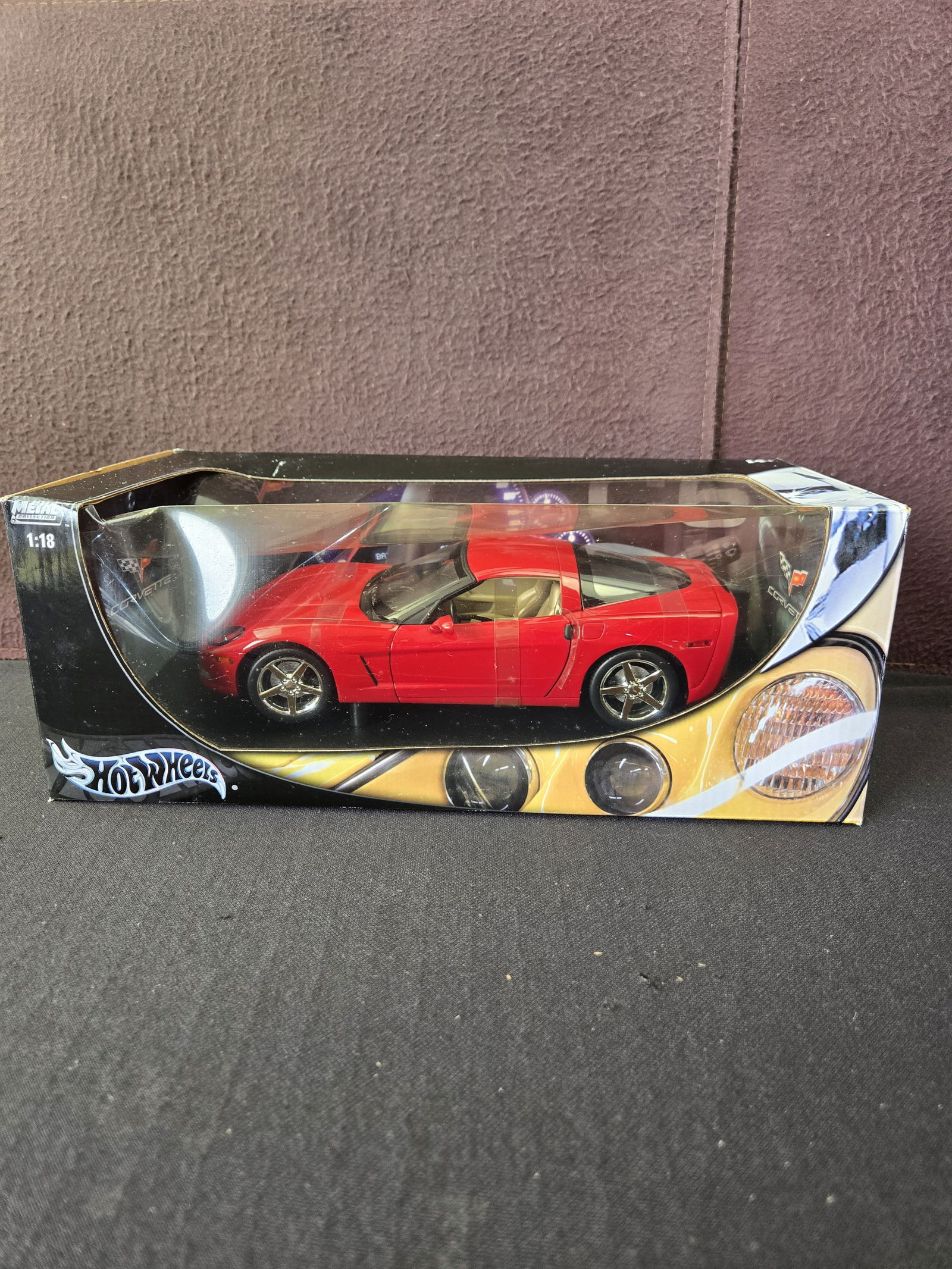 NIB Hot Wheels C6 Corvette 1:18 Scale: NIB Hot Wheels C6 Corvette 1:18 Scale
