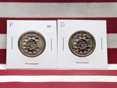 2020 P & D Uncirculated American Innovation Dollar, Massachusetts (MA)