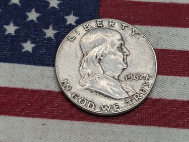 1962-P Franklin Half Dollar