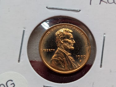 1970-S PROOF Lincoln Memorial Cent