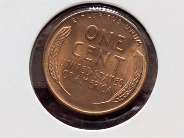 1937-P Lincoln Wheat Cent, Red UNC