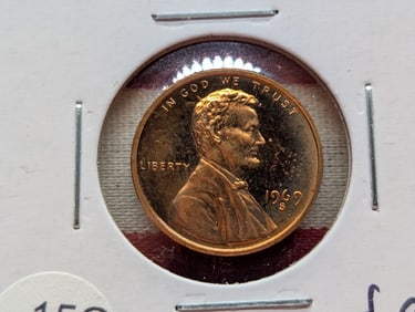 1969-S PROOF Lincoln Memorial Cent