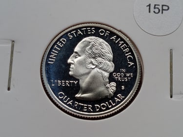 2001-S 90% Silver Proof State Quarter, Kentucky (KY)