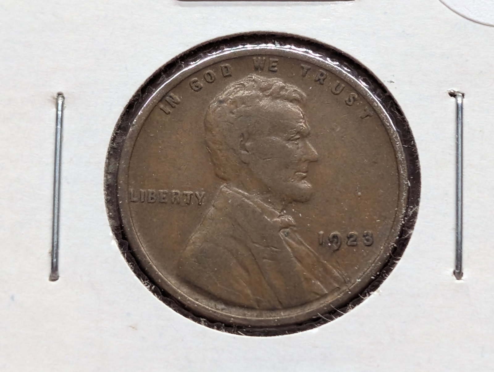 1923-P Lincoln Wheat Cent: 1923-P Lincoln Wheat Cent