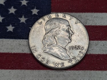 1962-P Franklin Half Dollar