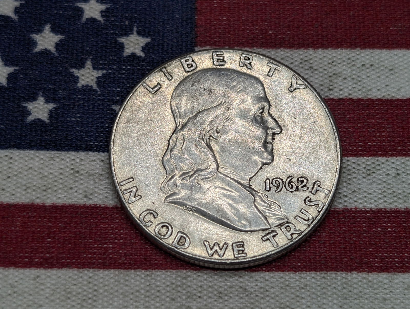 1962-P Franklin Half Dollar (1 of 2)