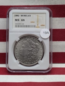 COPY! 1882-CC Morgan Dollar, MS 68