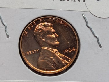 1964-P Lincoln Memorial Cent, Proof