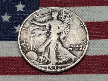 1942-D Walking Liberty Half Dollar