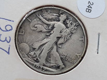 1937 Walking Liberty Half Dollar: 1937 Walking Liberty Half Dollar