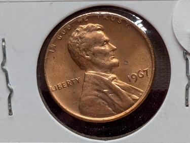 1967-P Lincoln Memorial Cent, Proof