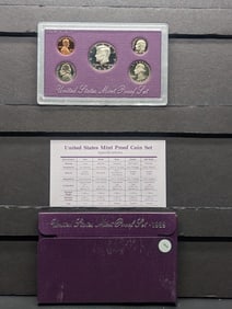 1989 -S U.S. Mint Proof Set In OGP w/COA