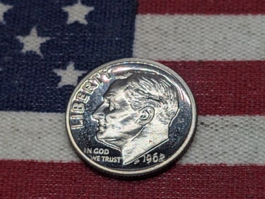 1962-P 90% Silver Roosevelt Dime