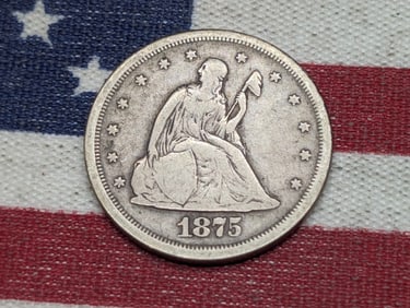 1875-S Seated Liberty Twenty Cents