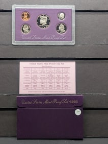1993 -S U.S. Mint Proof Set In OGP w/COA