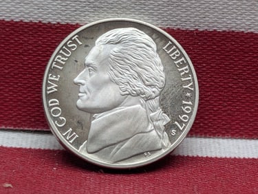 1997-S Jefferson Nickel, Proof w/Full Steps