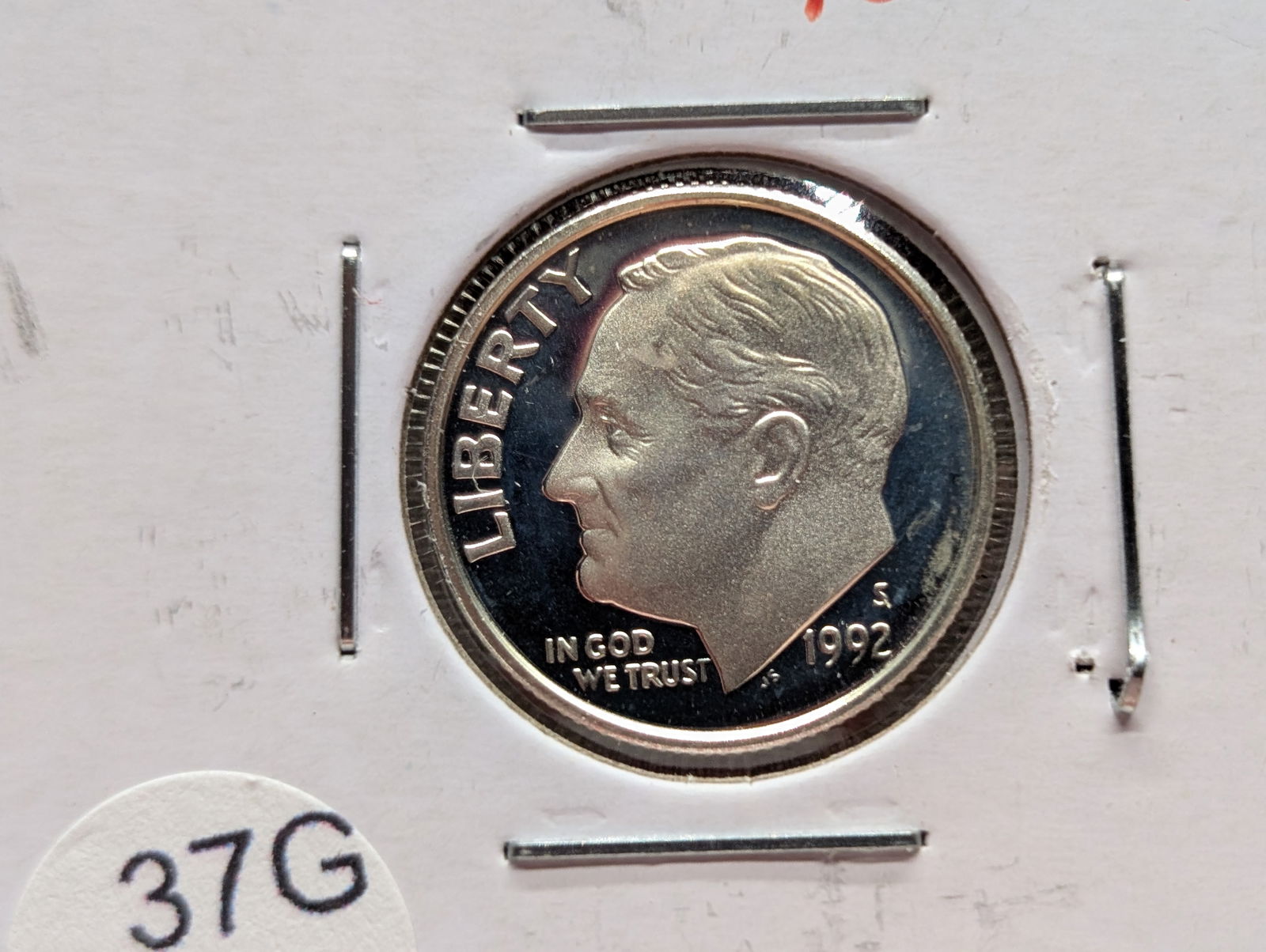 1992-S PROOF 90% Silver Roosevelt Dime (1 of 3)