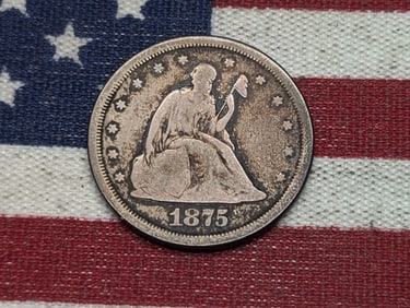1875-S Twenty Cent Piece
