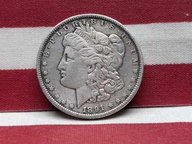 1891 Morgan Dollar