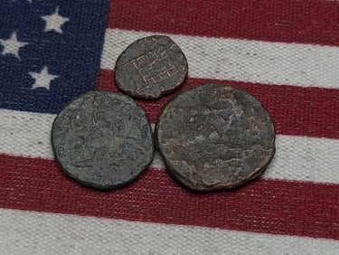 3, 367-375 AD, Good Details, Ancient Roman Coins, Over 1,600 years old