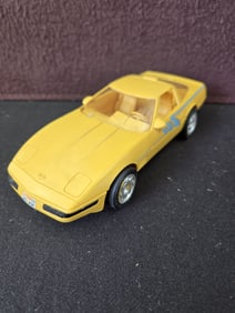 1985 Yellow Corvette Car, GM Promotional Car