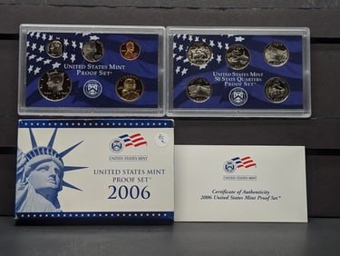 2006 -S U.S. Mint Proof Set In OGP With COA