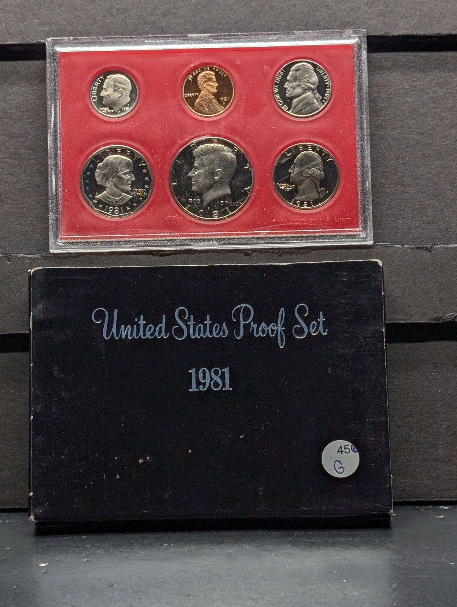 1981-S US Mint Proof Set. OGP (1 of 5)