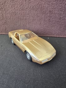 1986 Gold Corvette Car, GM Promotional Car