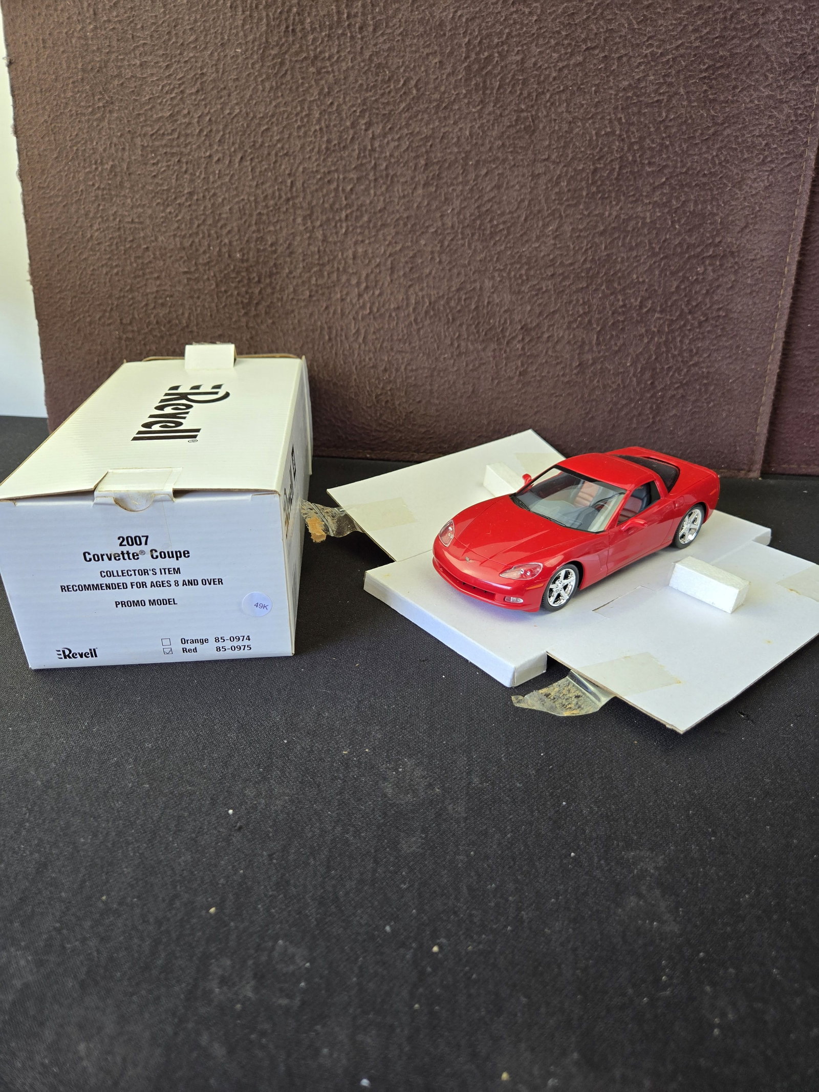 Revell 2007 Corvette Coupe, Promotional Model: Revell 2007 Corvette Coupe, Promotional Model