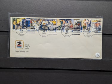 1973 Complete Set "U.S. Postal Services" First Day Cachet