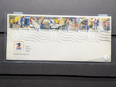 1973 Complete Set "U.S. Postal Services" First Day Cachet