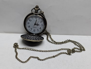 US Coast Guard, 1790, New Quartz Pocket Watch, Works Great