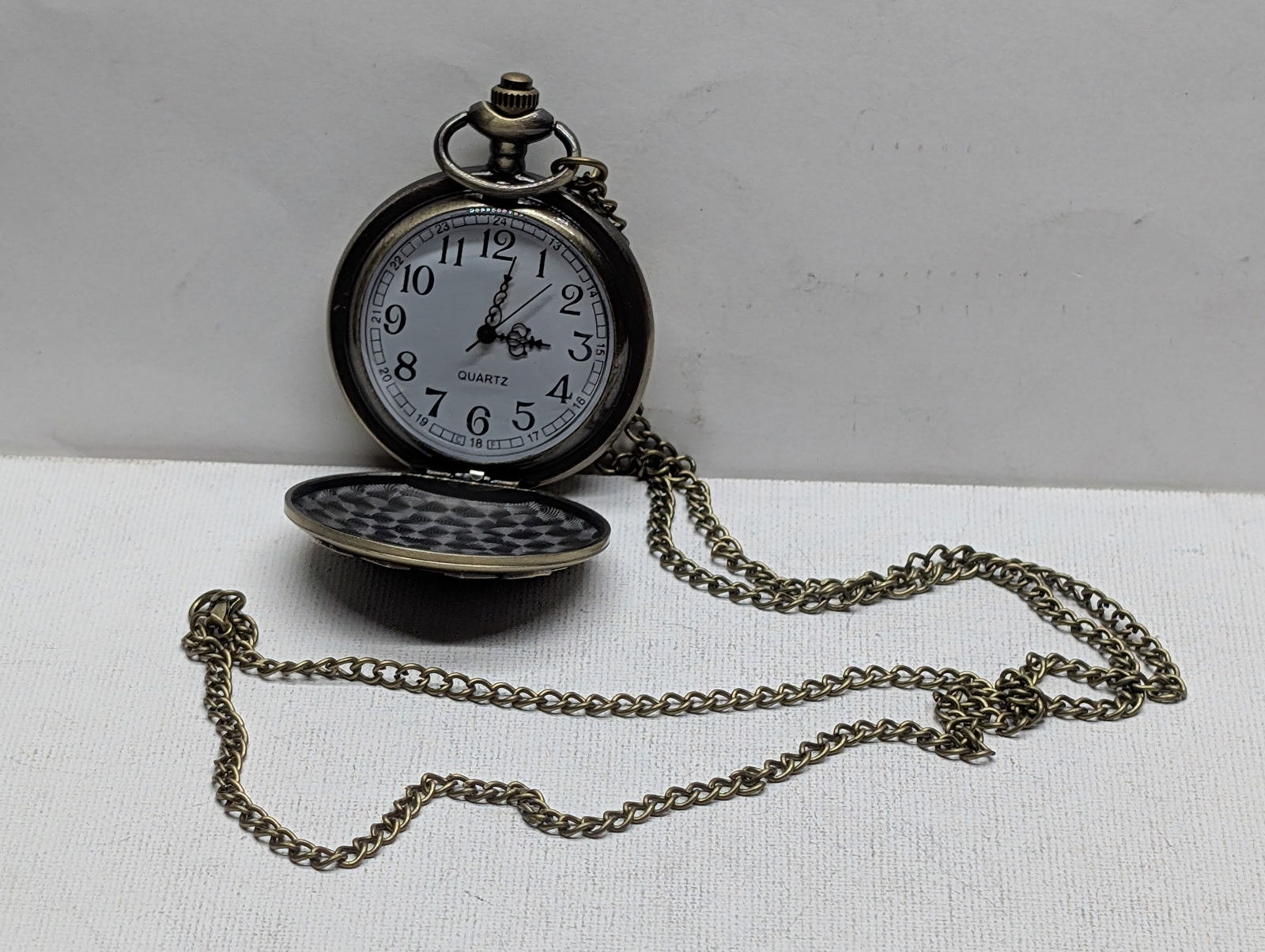 US Coast Guard, 1790, New Quartz Pocket Watch, Works Great (1 of 7)