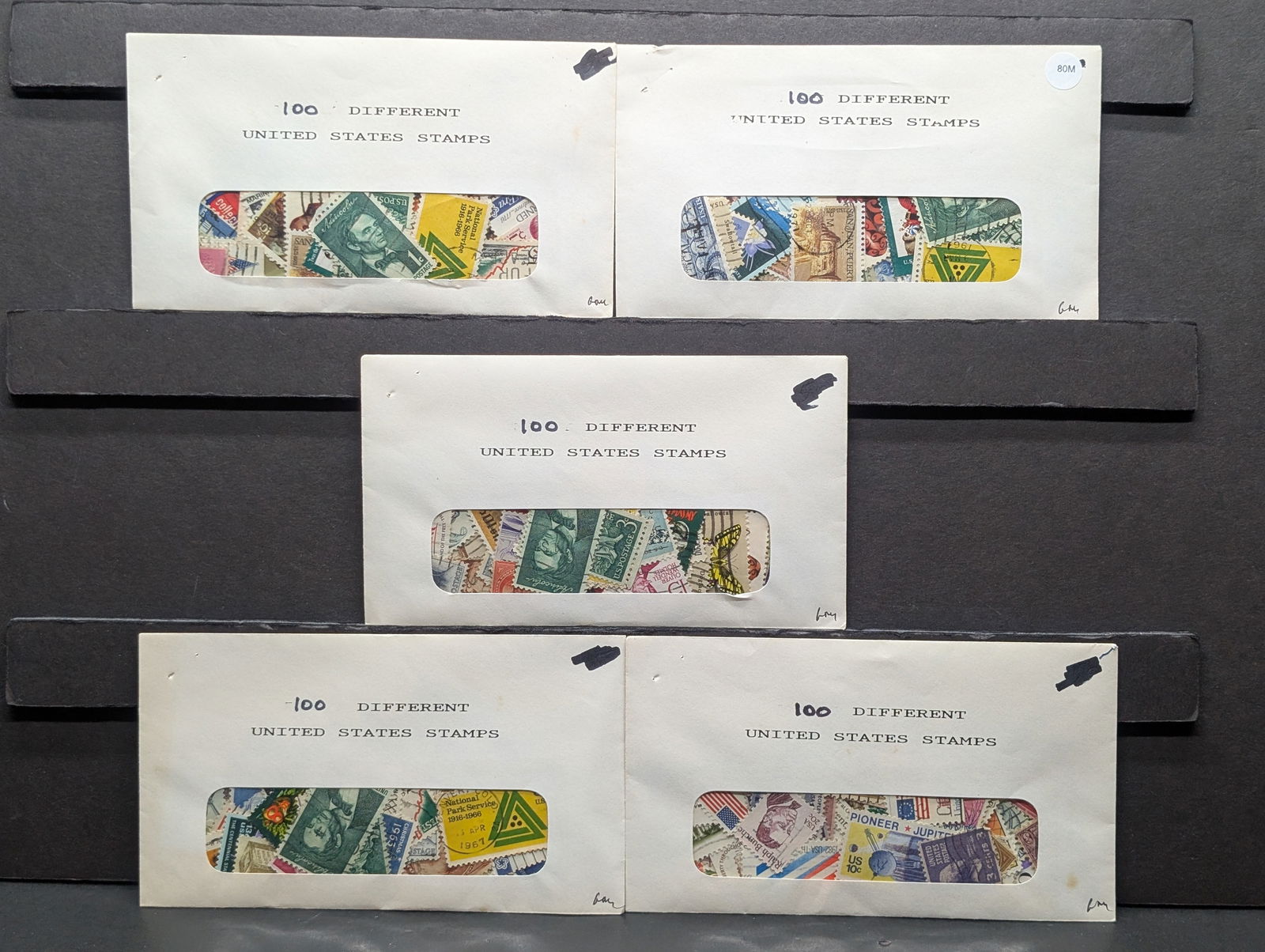 Lot Of 500 Assorted U.S. Stamps (1 of 6)