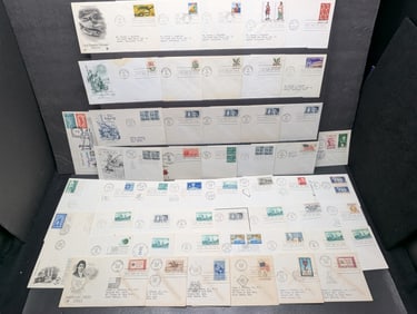 (50) Assorted First Day Cachets