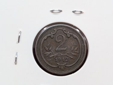 1912 Austria 2 Heller