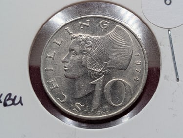 1974 Austria 10 Schilling